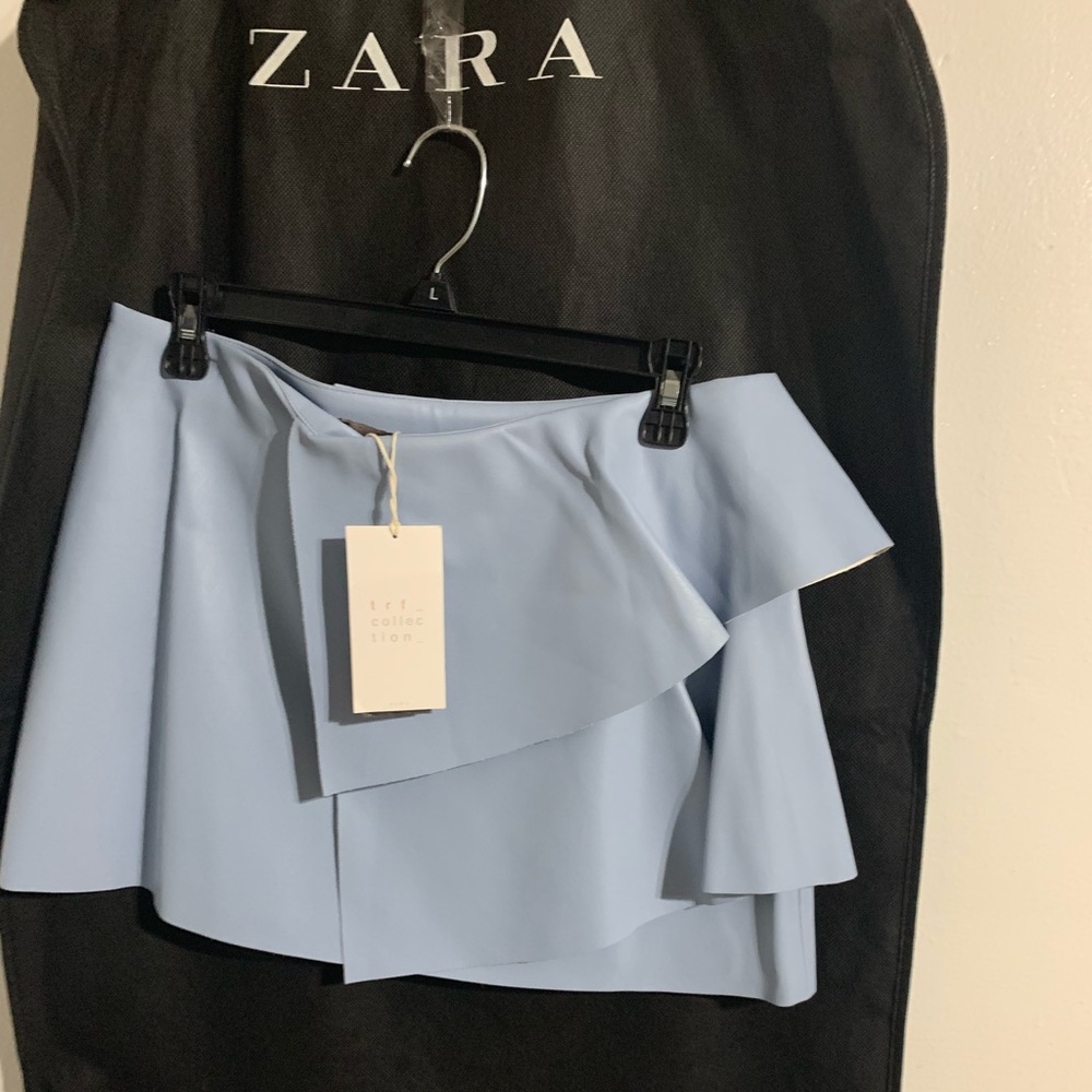 Zara Faux Leather Skirt